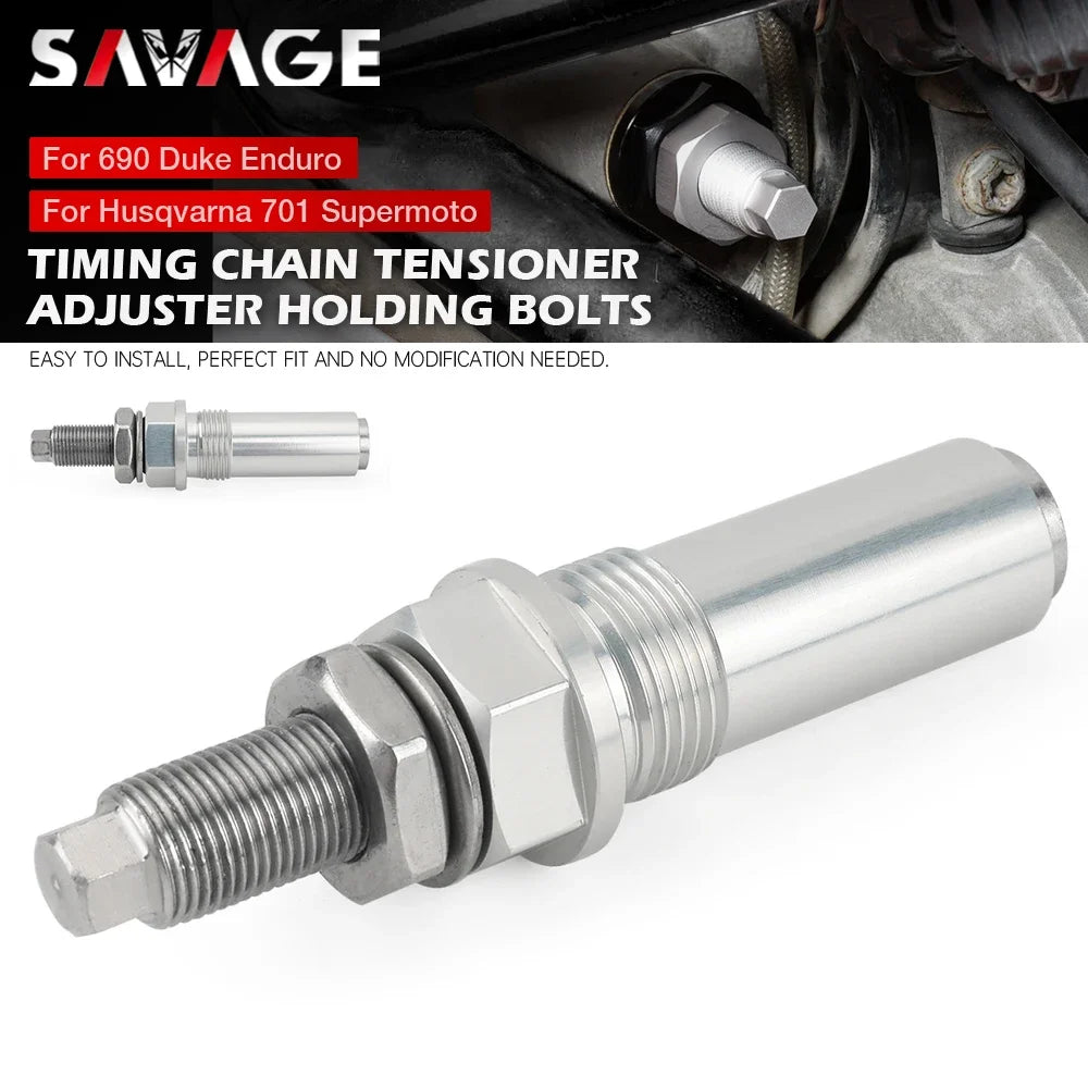 Timing Cam Chain Tensioner For 690 DUKE Enduro/R SMC SMCR Supermoto For Husqvarna 701 Enduro/Supermoto Motorcycle Adjuster Bolt
