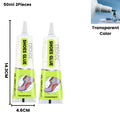 Professional Strength Shoe Glue Waterproof Quick Dry Adhesive for Leather Boots Sneakers Repair DIY Home Fix Kit (15ml or 50ml)
