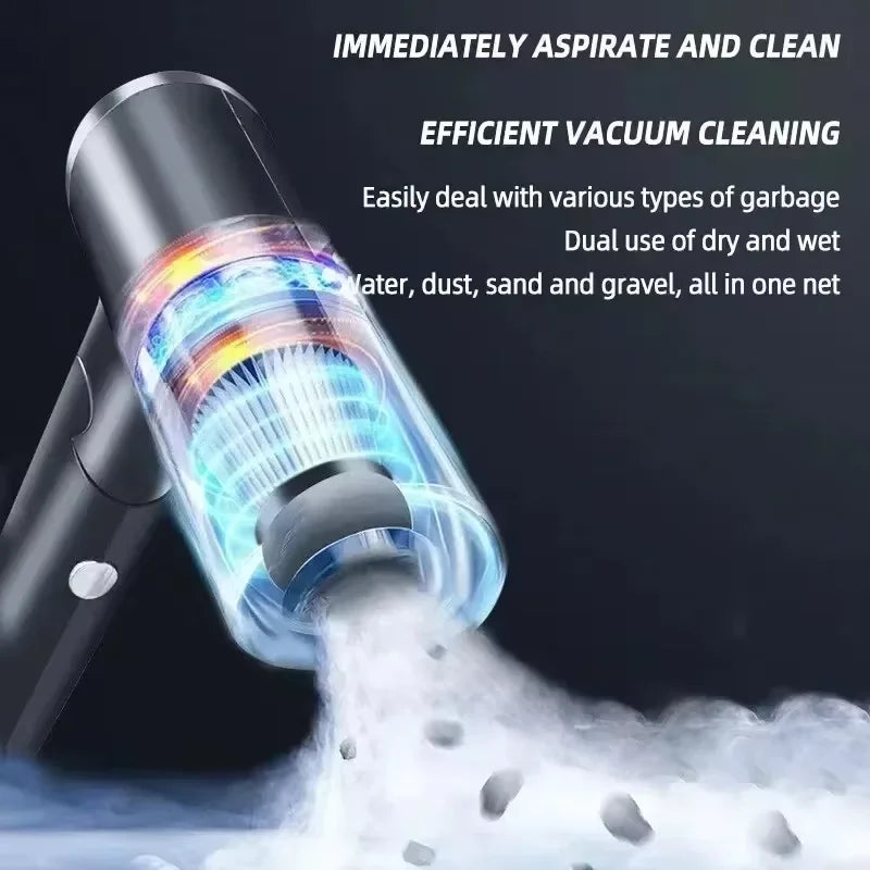 2900000 PA Car Vacuum Cleaner USB Charging Powerful 4 in1 Clean Machine Wireless Blowing Suction Portable Vacuum Cleaner 2026