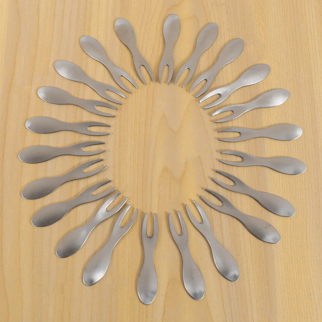 AA81-Corn Holders Set Of 21 Stainless Steel Corn On The Cob Skewers For BBQ Sweetcorn Holders Home Cooking Fork
