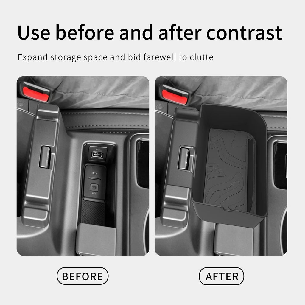 for Subaru Outback 2026(North American version)Car Storage Box Interior Accessories Armrest Box Hanging Tidying Organizer Case
