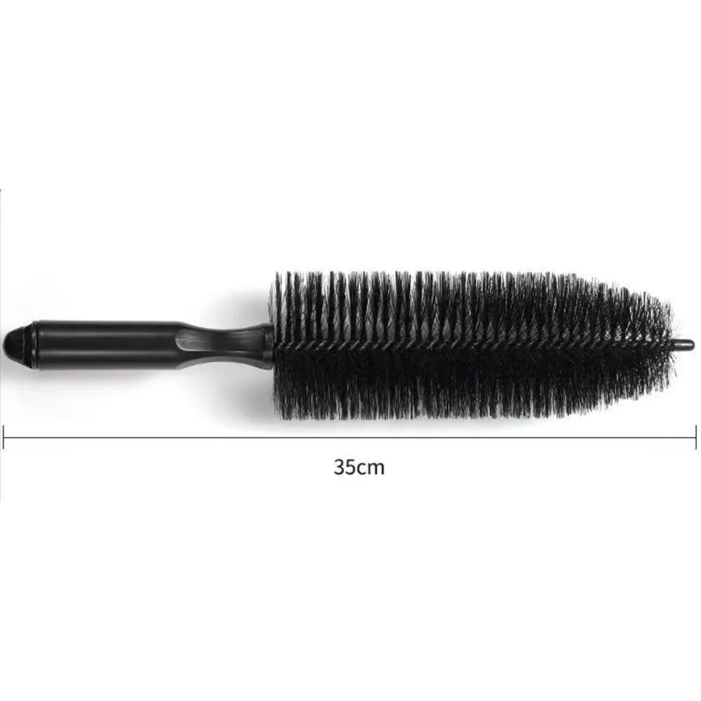 Car Wheel Tire Wash Cleaning Brush Rim Scrubber Cleaner Duster Handle Tyre Cleaning Detailing Brushes Car Cleaning Tools