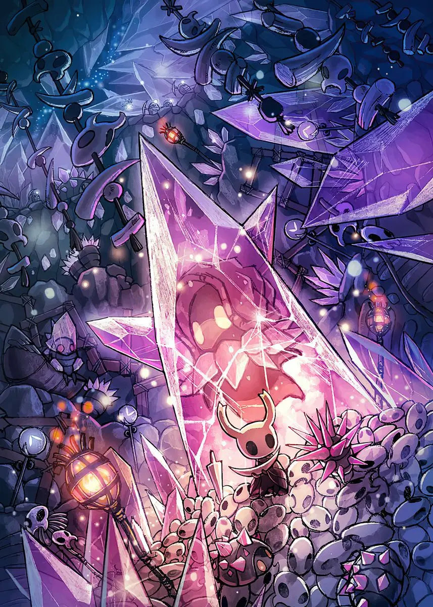 Hot Popular Video Game Hollow Knight Posters and Prints Canvas Printing Modern Wall Art Picture for Living Room Home Decoration