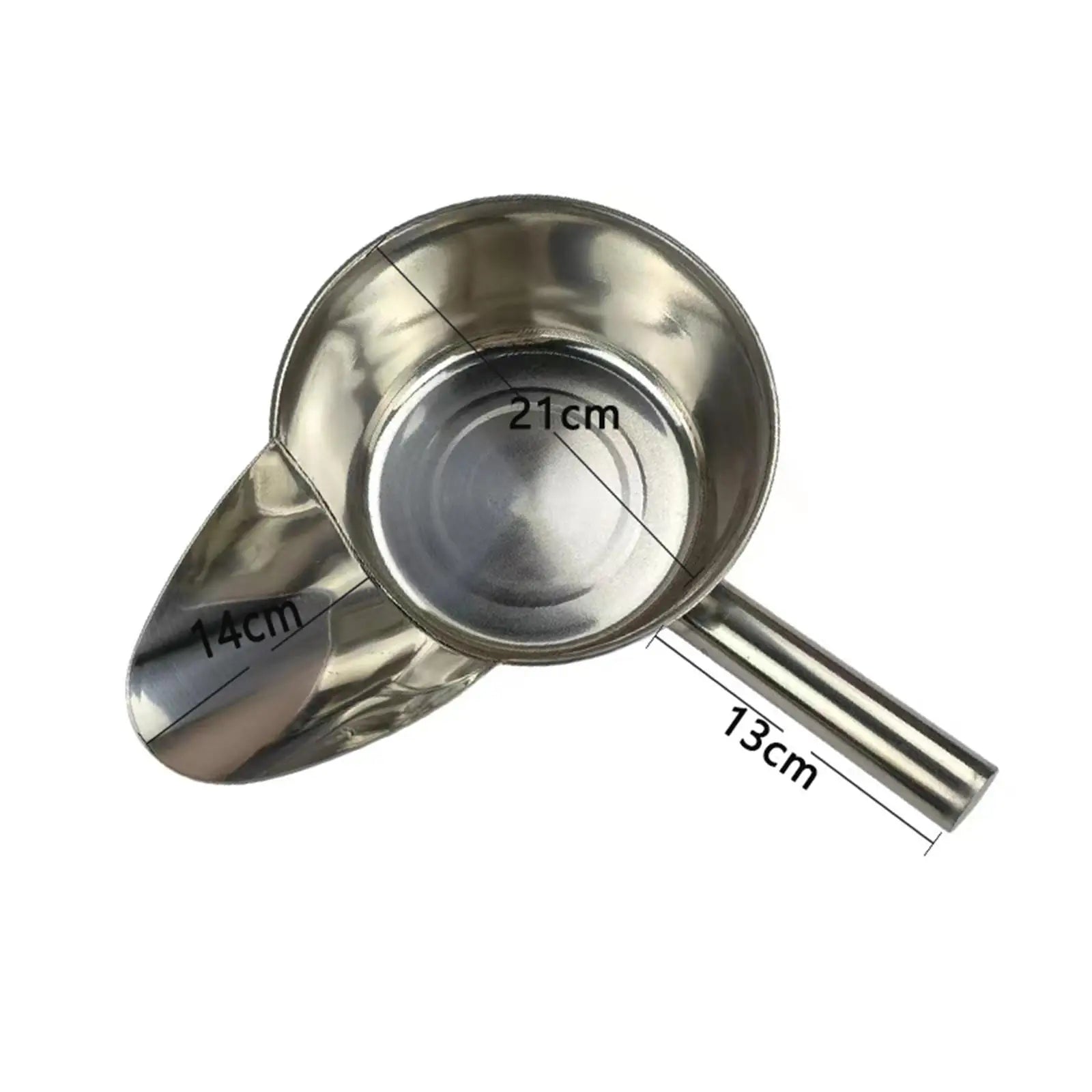 Stainless Steel French Fry Scoop Kitchen Gadgets French Fry Bagger Scoop for Coffee Beans Ice Chips Food Snacks Dry Goods