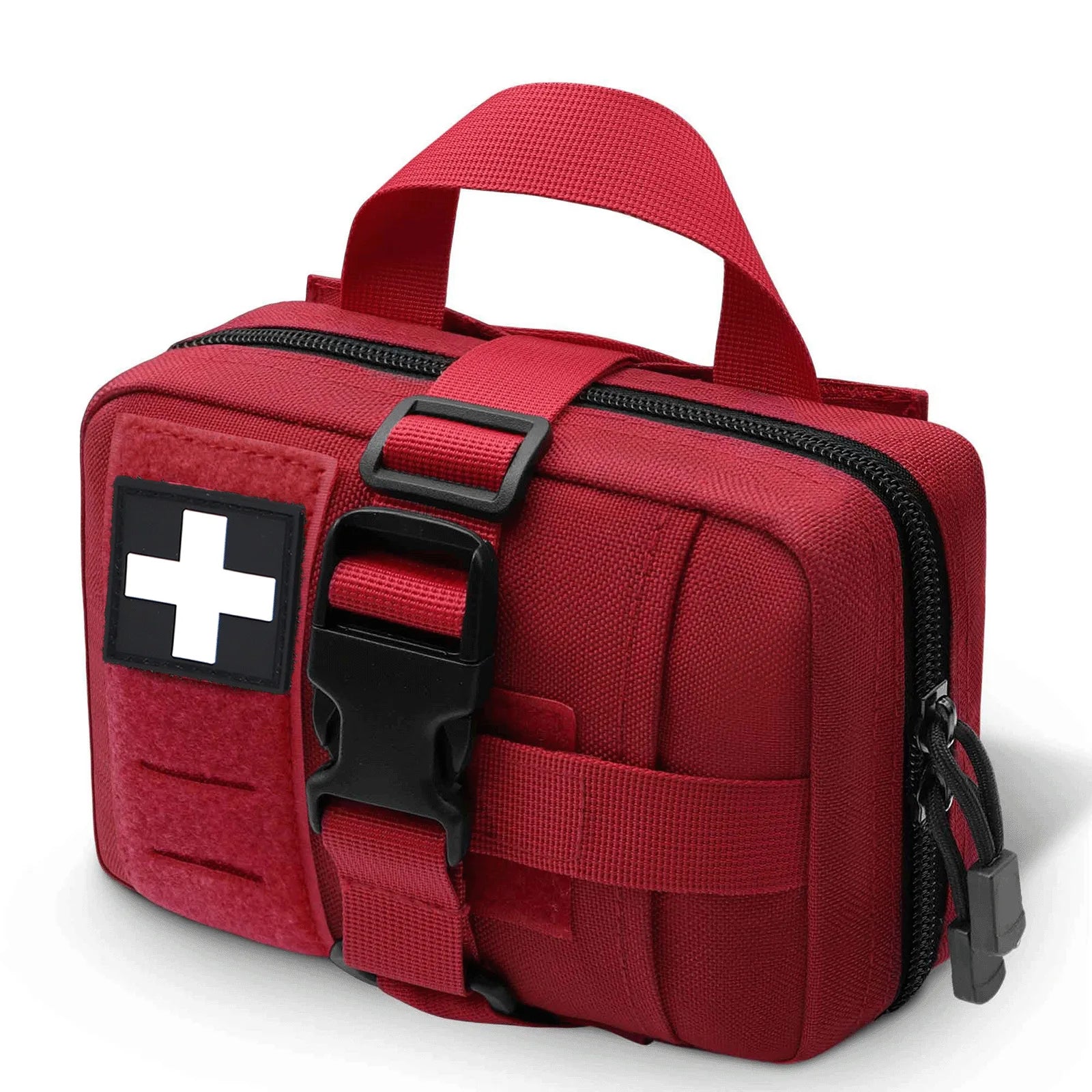 Upgrade Molle Rip Away Ifak Pouch, Tactical Small Belt First Aid Pouch Medical Utility EMT Pouch Only
