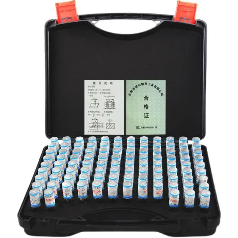 51/101pcs step 0.01mm Precision Steel Pin Gauge 1.00-2.00mm 0.5-1mm Smooth Plug Gauge Hole Gauge set pin Measuring Tool
