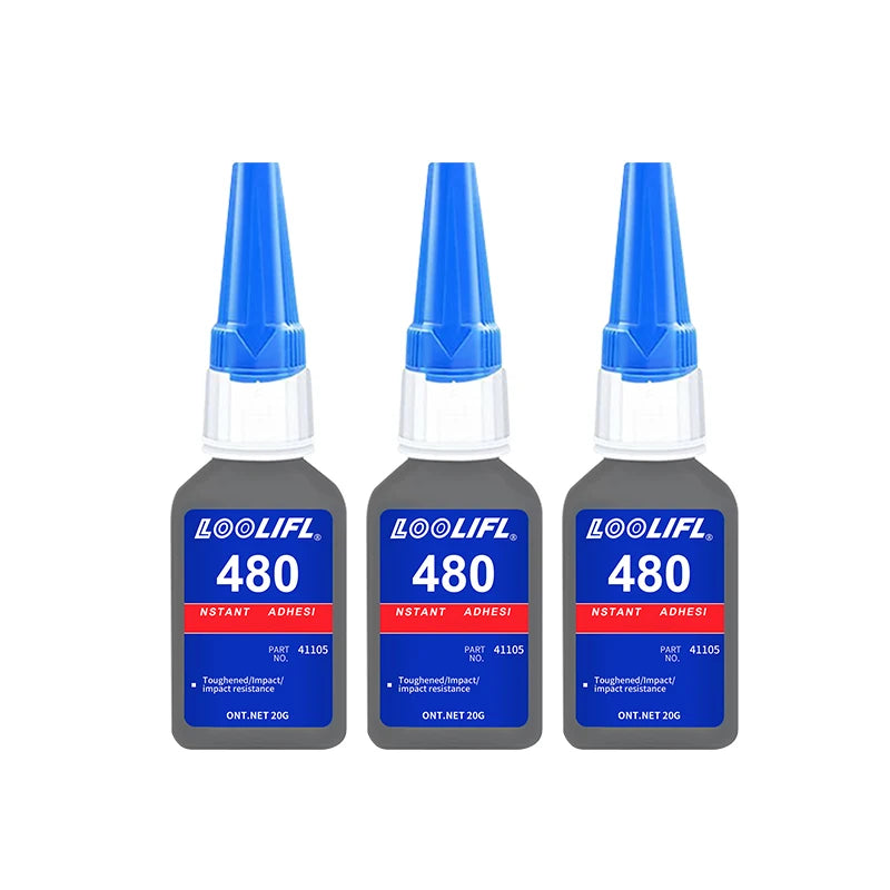 480 Black Super Glue, Quick-Bondig Adhesive Leather Rubber Wood Metal Strong Liquid Glue, Emergency Repair Adhesive, Rubber Glue