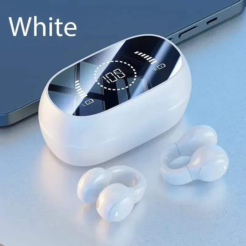 NEW Model M47+ Wireless Earbuds Bluetooth Headset Charging Earphones Bone Conduction Headphones Sport With Mic Free Ergonomics