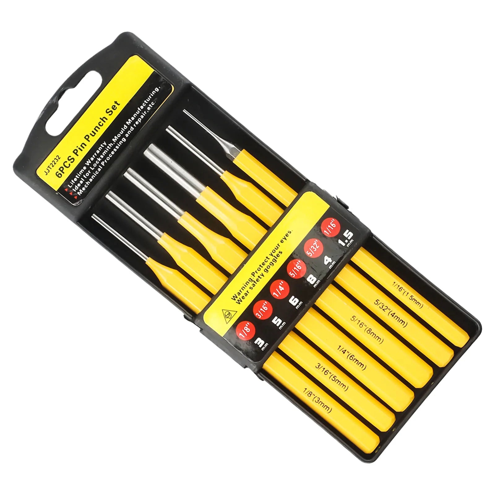 Drill Chisel Drive Punch Set Carpenters Removing Replacement 6pcs Accessories Centering Cylinder Hand Tools Parts