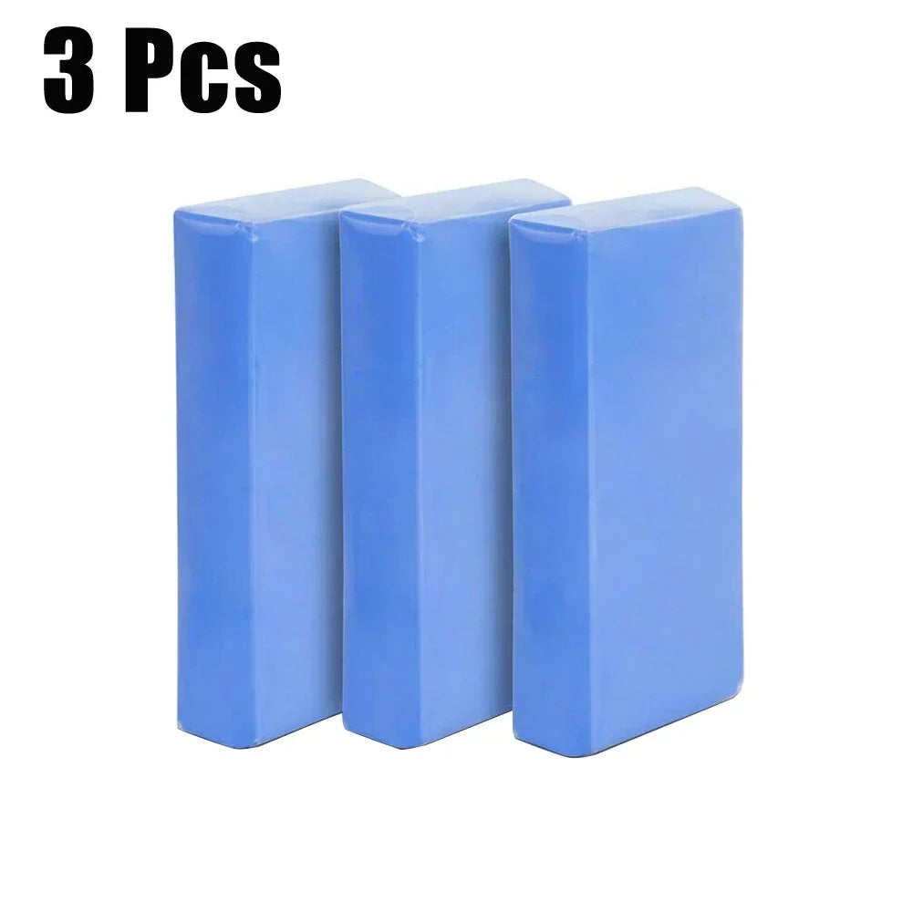 Cleaning Car Remove Different Types Of Stains Clay Cleaning Bar Blue Car Wash Mud Clay Cleaning Bar Reusable Safe