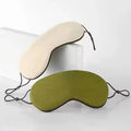 Ice Silk Eye Mask Adjustable Warm Cool Dual Use Skin Safe Breathable Sleep Mask For Travel And Comfortable Light Blocking B.H