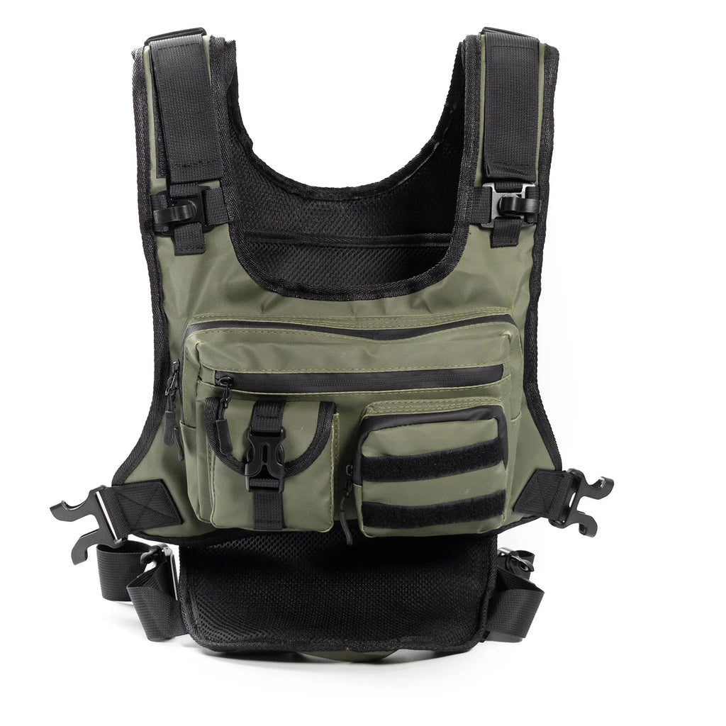 Men's Sports Tactical Chest Bag Hydration Vest Backpack With Multi-pocket for Cycling Hiking Camping Travel Backpack And Running