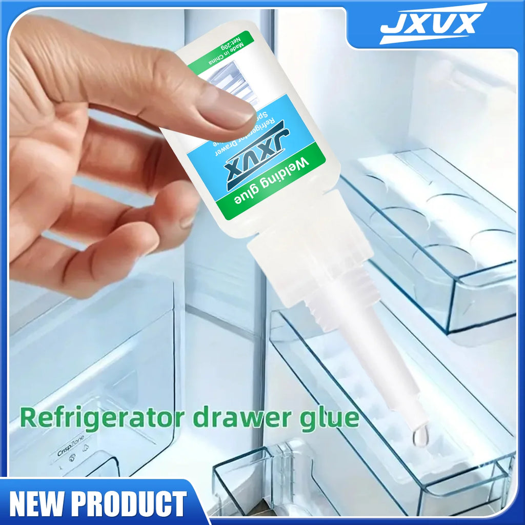 50g Oily Glue Original Welding Super Strong Refrigerator Adhesive Quick-drying Liquid Sealer Universal Strong Waterproof Welding Sealant With precision dispenser 1-5pcs.
