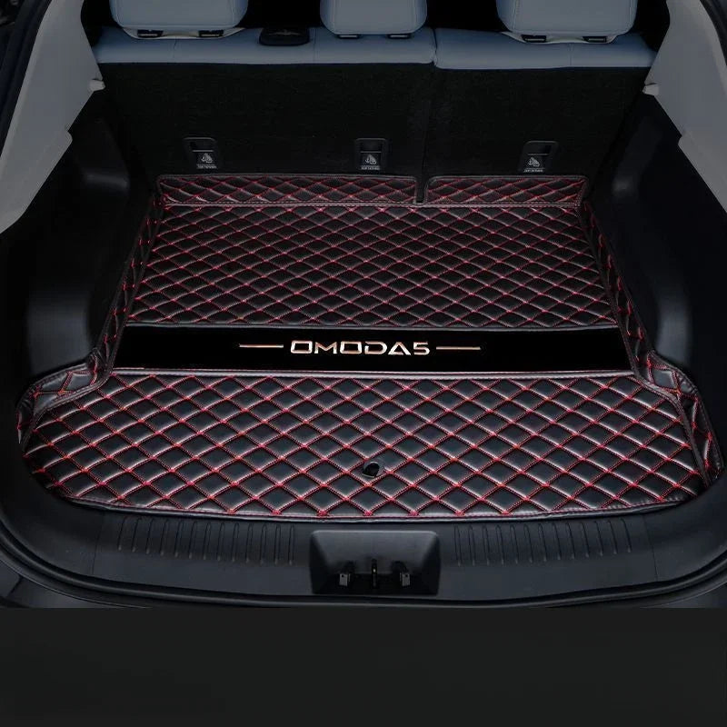 Car Trunk Mat for Chery Omoda 5 Accessories 2023 2024 Main Pad Retrofitting The Special Car Trunk Pad for Interior Decoration