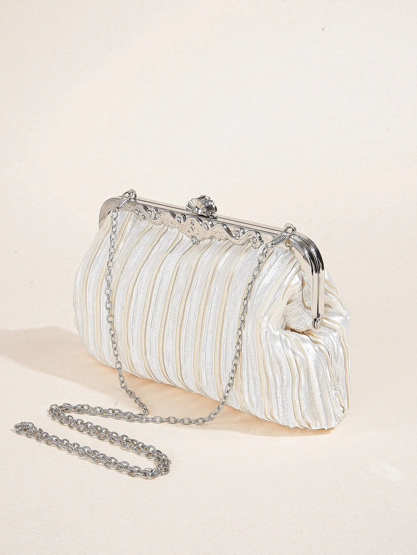 Clutch Purse Evening Bag for Women, Glitter Evening Envelope Handbag With Detachable Chain for Wedding