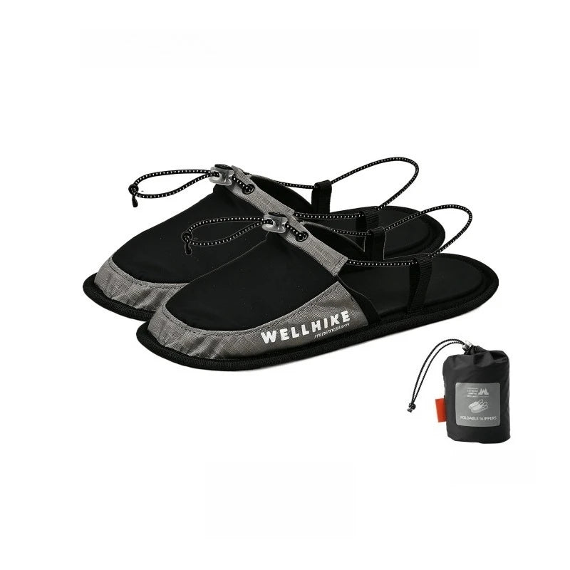 Ultra-Light Portable Travel Slippers Non-Slip Outdoor Beach Aircraft Hotel Slippers Reusable Comfortable Home Slippers