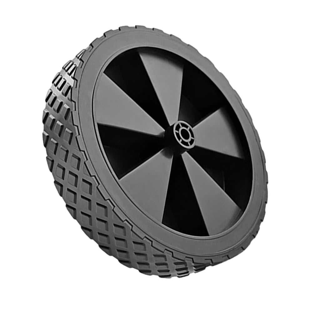 1Pc Heavy Duty Folding Wagon Wheels 180x33mm Shock Absorbing PVC Tires For Outdoor Carts Gardening Shopping Smooth Ride