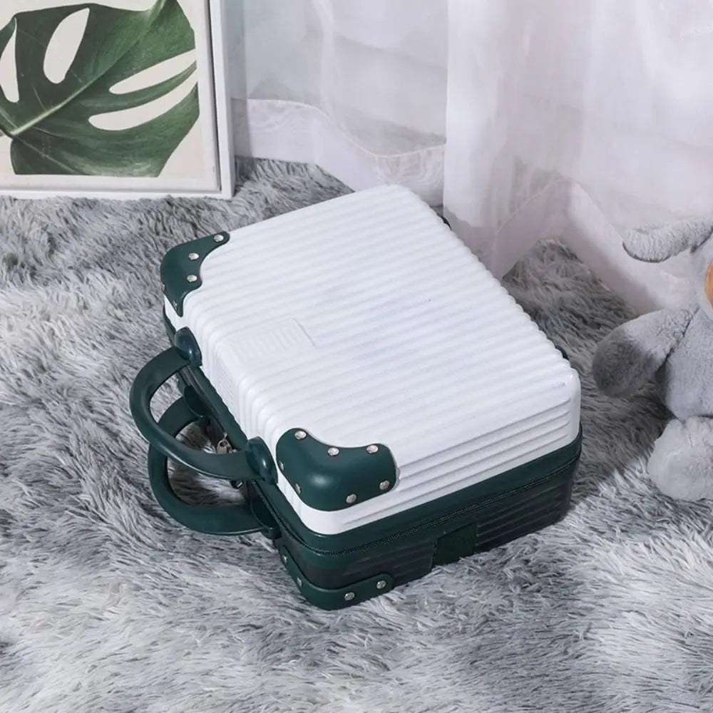 Hot Sales 14 inch Travel Suitcase Mini Hand Makeup Case Luggage Travel Cosmetic Box For Women