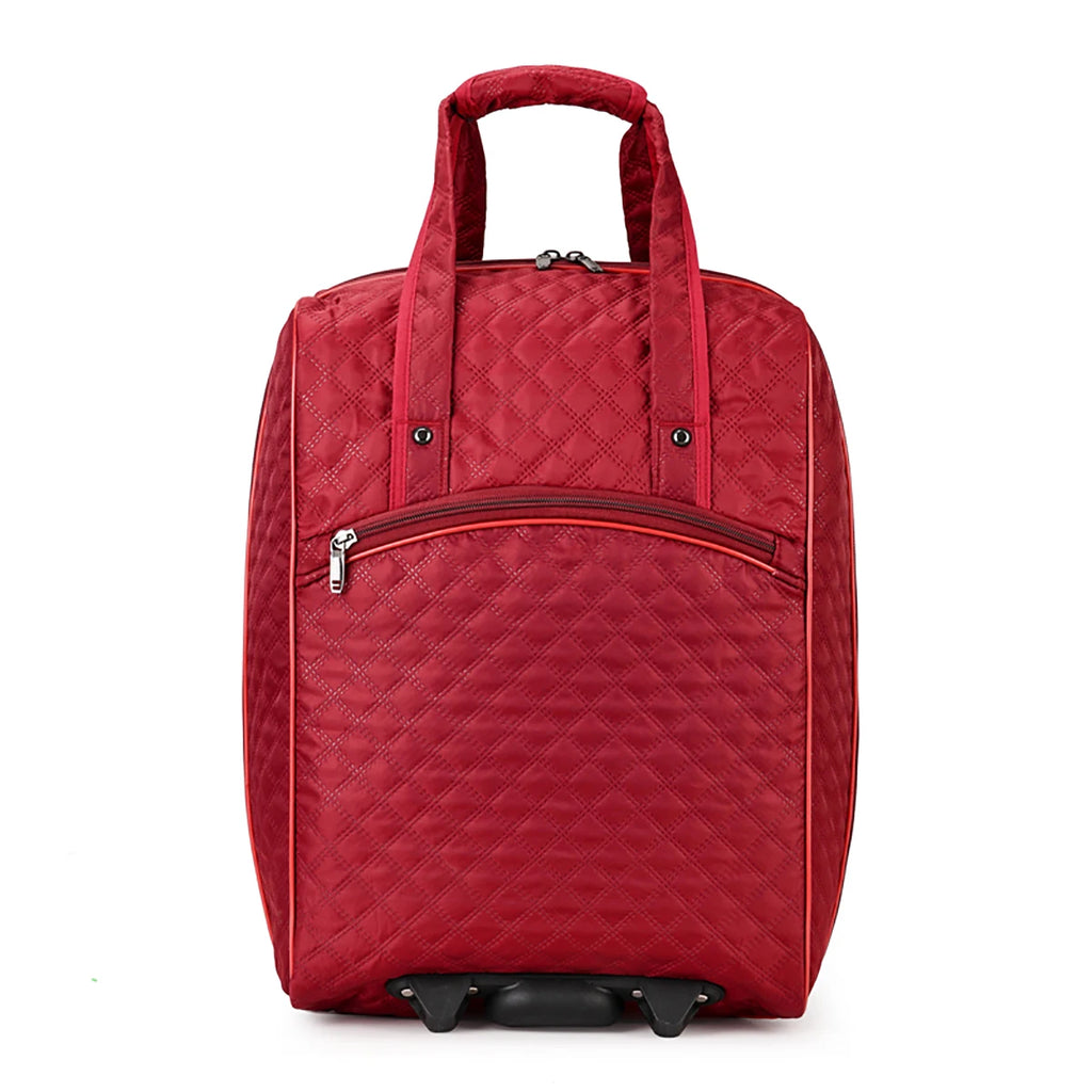 2026 New Model Oxford Cloth Luggage Bag with Large Capacity, 20inch Small Travel Trolley Suitcase Handbag