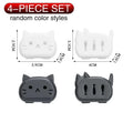 Cartoon Cat Toothbrush Protector 1/4/8PCS Travel Essentials Toothbrush Cover Reusable Toothbrush Storage Shield