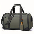 Large Capacity Carry on Travel Bag for Men Spacious Sports Gym Bag with Multiple Compartments Weekend Overnight Duffel Bag