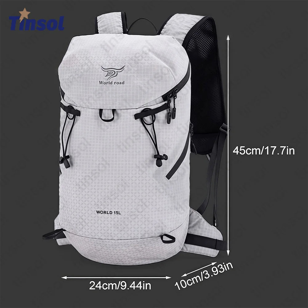 TINSOL 1PCS Hiking Backpack, Waterproof and Wear-resistant Lightweight Backpack Packable, Outdoor Sports Travel Camping Daypack