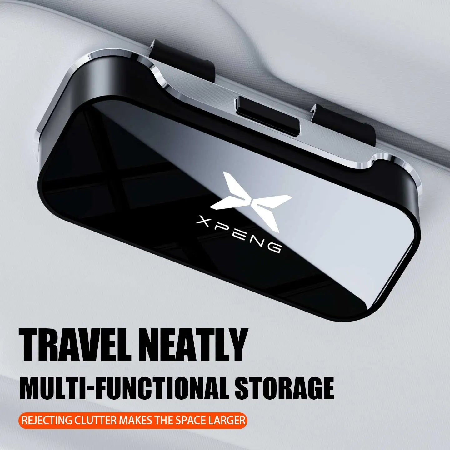 For XPENG G6 P7 G9 MONA M03 G3 P5 2024 2025 Car Interior Accessories Car Visor Sunglasses Glasses Case Glasses Holder Clip Box