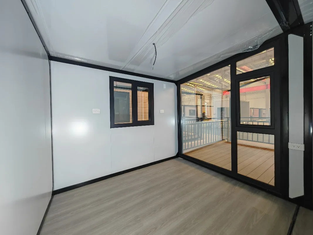53 Foot Expandable Container House Mobile Prefabricated Modular Home Portable Luxury Ready Ship Galvanized Steel Frame Modern