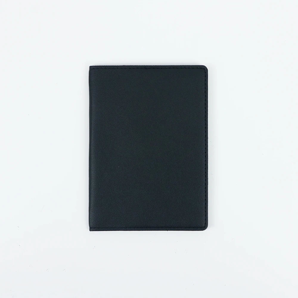 Customized Name PU Leather Passport Protection Case with Multiple Functions and Multiple Card Slots - Leather Passport Bag
