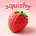 8cm Super Jumbo Strawberry Squishy Slow Rising Anti-Stress Fidget Toy for Adults Kids Non-Toxic Anxiety Relief Squeeze