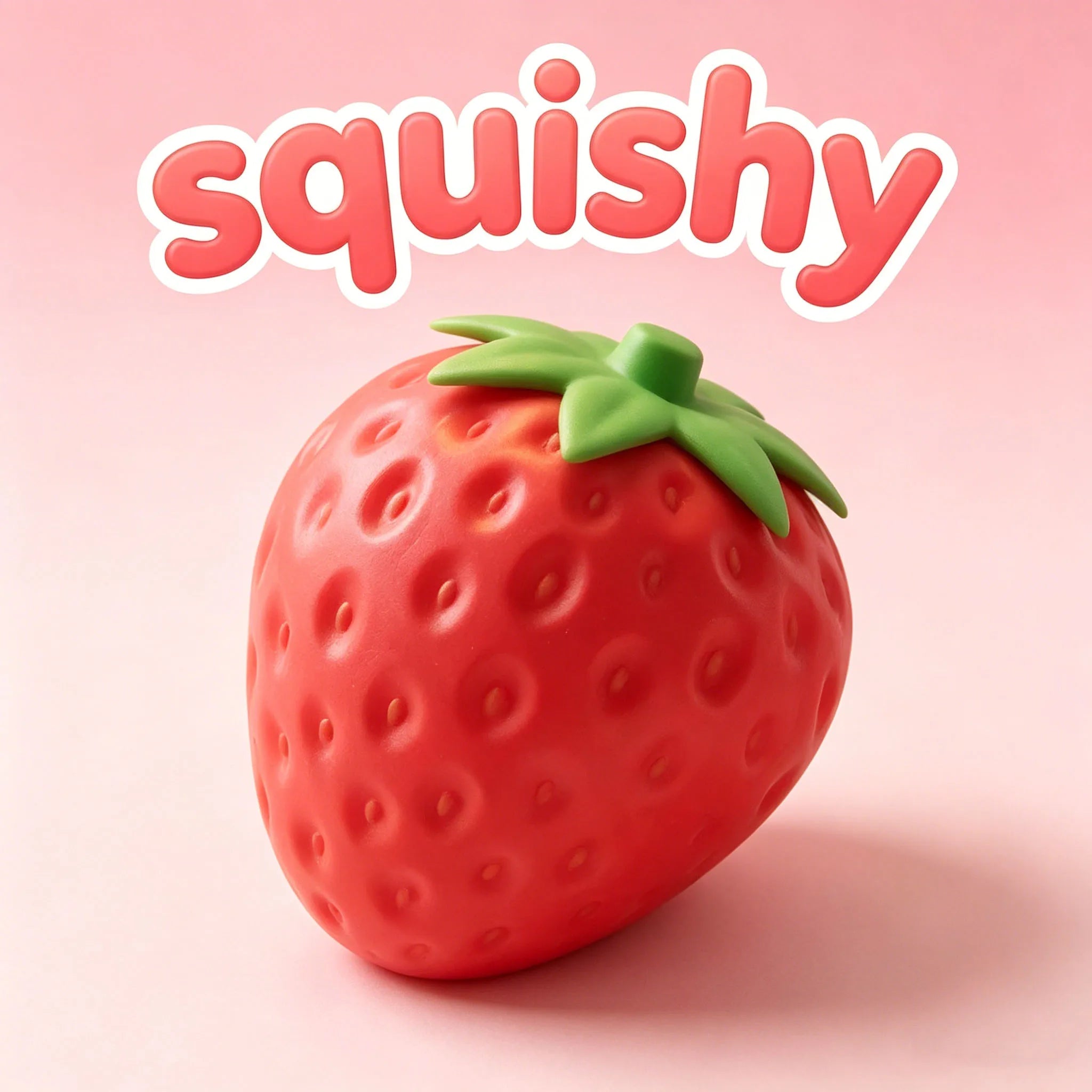 8cm Super Jumbo Strawberry Squishy Slow Rising Anti-Stress Fidget Toy for Adults Kids Non-Toxic Anxiety Relief Squeeze