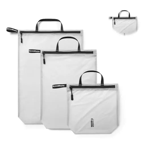 Waterproof Wet Dry Bag for Swimsuit Travel Beach Pool Gym Lightweight Nylon Zipper Organizer Shoe Toiletry Storage Pouch