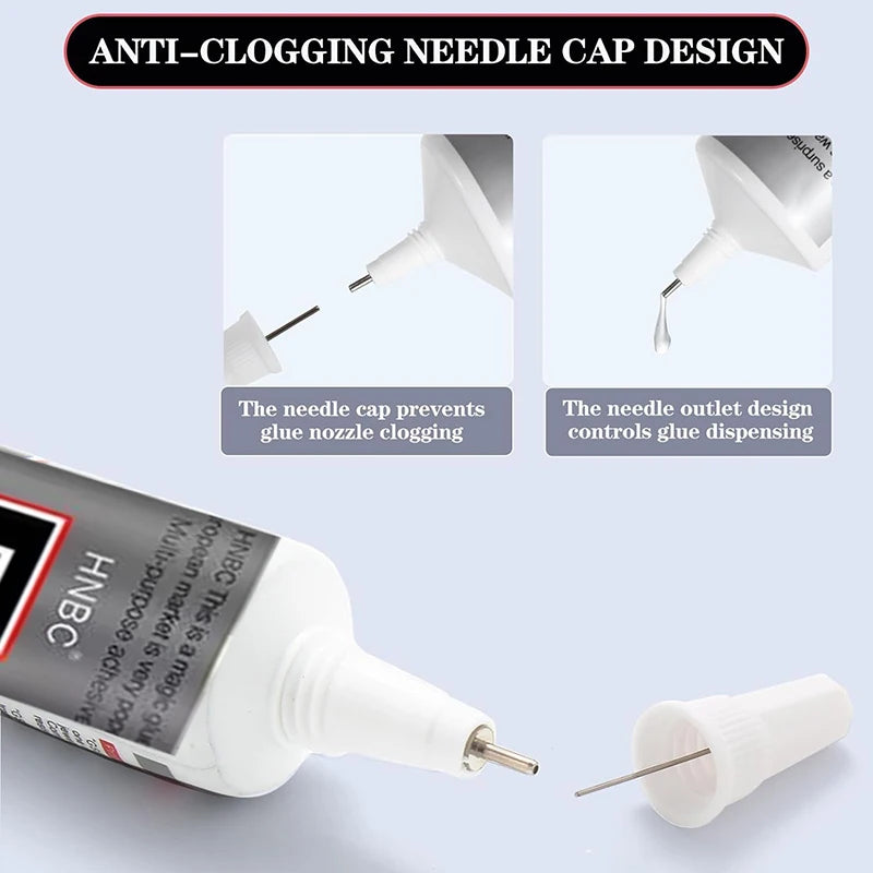 B7000 T7000 Glue Clear Contact Phone Repair Ziai Adhesive Universal Glass Plastic Multipurpose With Precision Applicator Tip