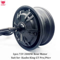 Original Kaabo King GT Pro 72V 2000W Front Rear Motor Wolf King GT Pro+ Motor for Kaabo Wolf King GT Pro Spare Parts