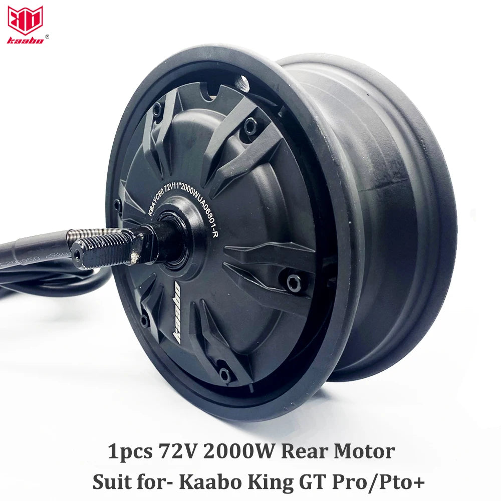 Original Kaabo King GT Pro 72V 2000W Front Rear Motor Wolf King GT Pro+ Motor for Kaabo Wolf King GT Pro Spare Parts