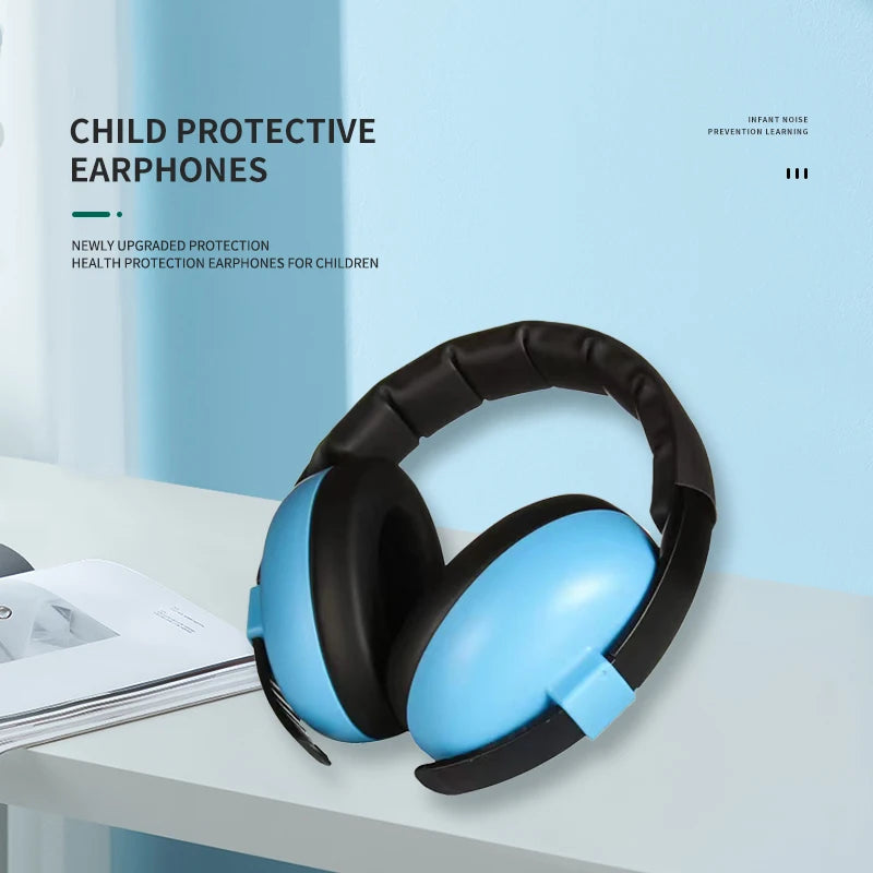 Baby Anti-Noise Headphones – Gentle Hearing Protection for Infants & Toddlers, Sleep Aid Ear Muffs for Plane, Car