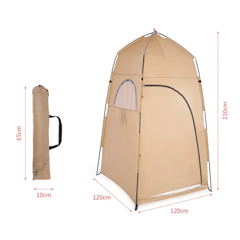 Portable Outdoor Shower Bath Changing Fitting Room Tent Shelter Camping Beach Privacy Toilet photography tent Camping Tent