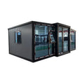 Customized Container House Luxury 20/40ft Folding Modular Homes Tiny House with 3 Bedroom Expandable Refabricated House