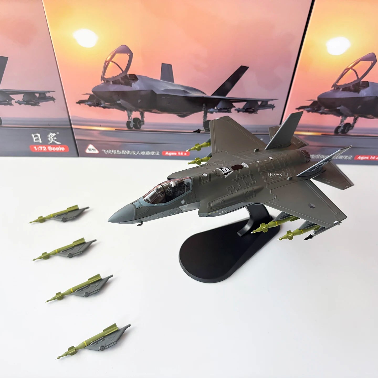 1/72 Scale USAF F-35 Joint Strike Jet Airplane F35 Fighter Diecast Metal Plane Aircraft Model