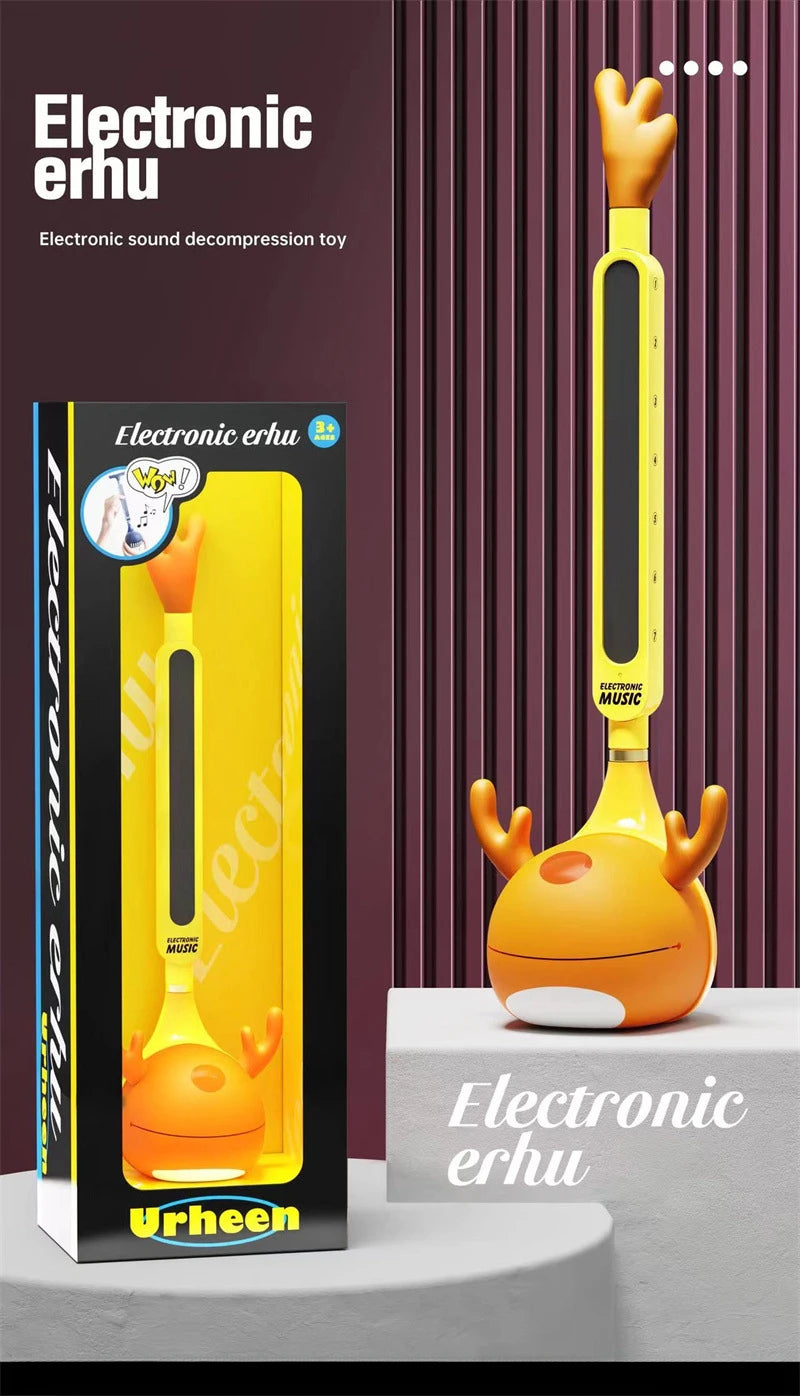 USB Charging Music Synthesizer, Tadpole Kawaii Electronic Musical Instrument, Educational Gift for Kids Adults