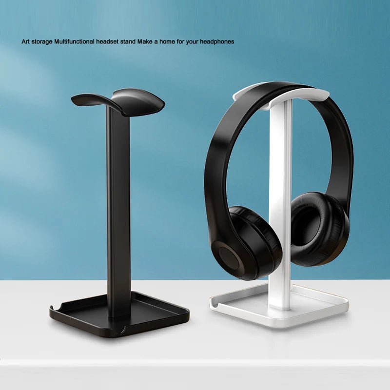 Bluetooth Earphone Desktop Holder Hanger Headphone Holder Headsetr Stand Rack  for gamer  Music lover Movie Video soap opera etc