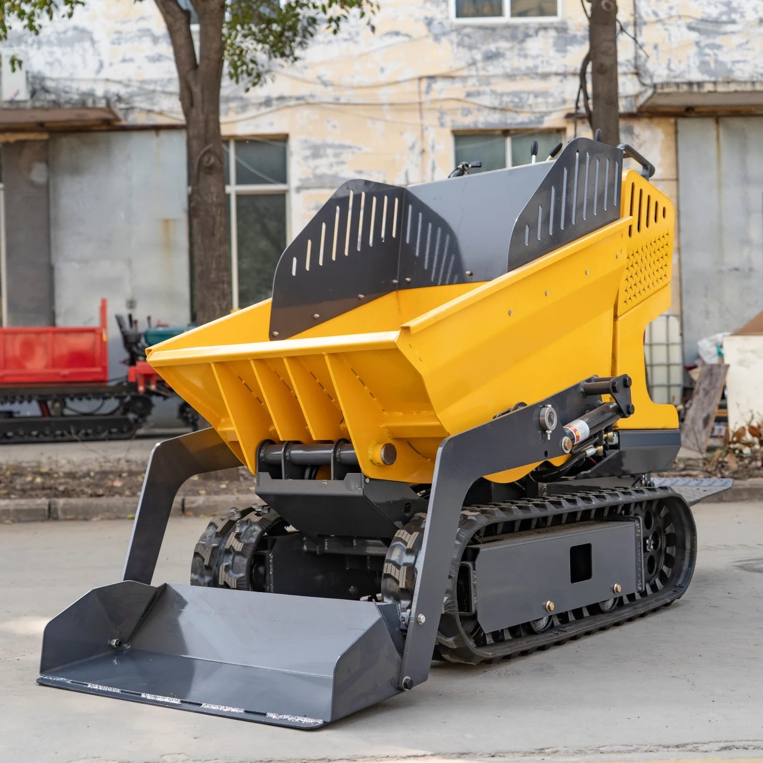 2026 Mini Dump Truck Customized Hydraulic Lifting High Load Capacity Self Propelled Crawler Type Mini Dump Truck