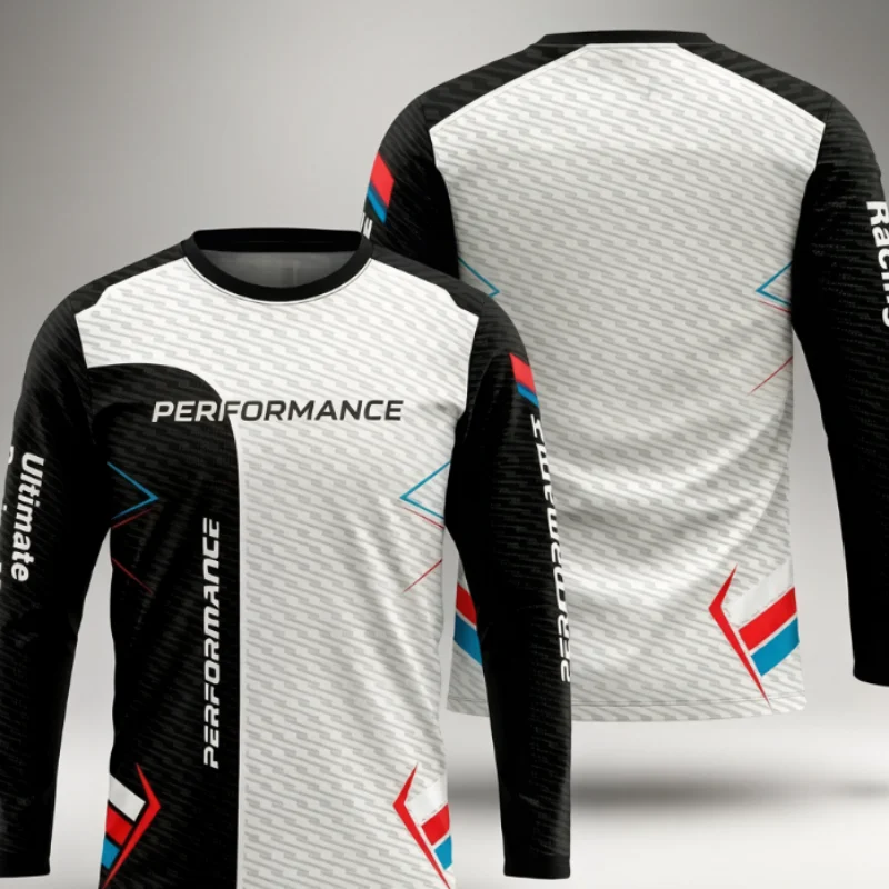 Motorrad Long Sleeve Tops Men Women Clothing Motorcycle Mountain Bike Jersey Breathable Quick Dry Downhill Flexible TopsOutdoor