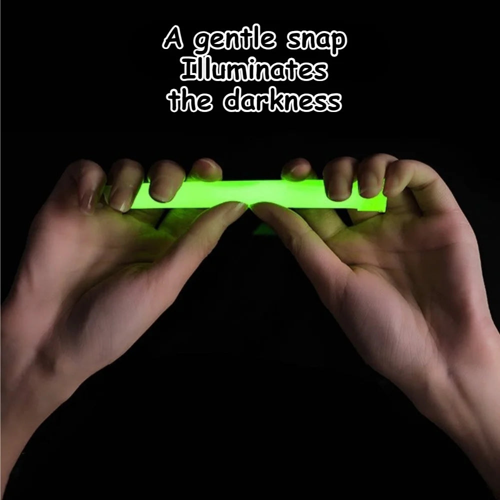 12 Hour Emergency Glow Sticks Bright Light Survival Safety Stick Waterproof Camping Hiking Fishing Power Outage Outdoor Use