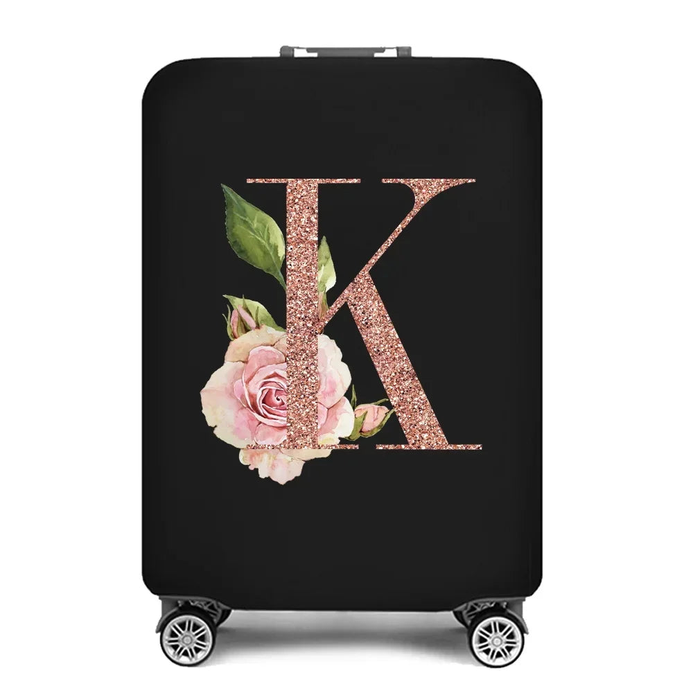 Stretch Luggage Covers 18-32 Protector Travel Luggage Suitcase Protective Cover Rose Gold Series Dust Covers Travel Organizer