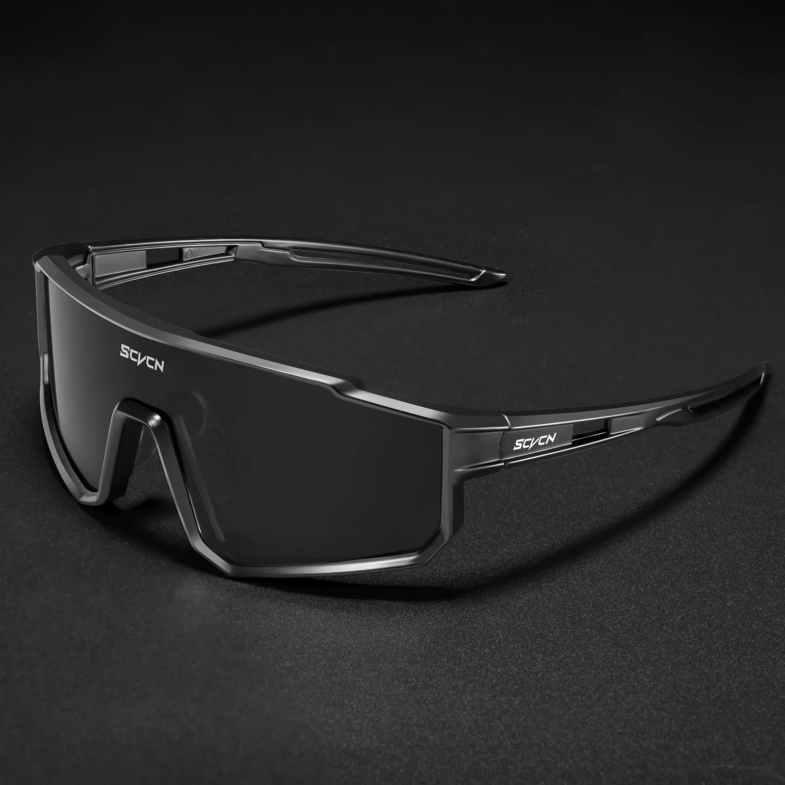 SCVCN Shock Resistant Sports Goggles Wind Sand Barrier Unisex Biking Running Sun Glasses UV Filter Eyewear
