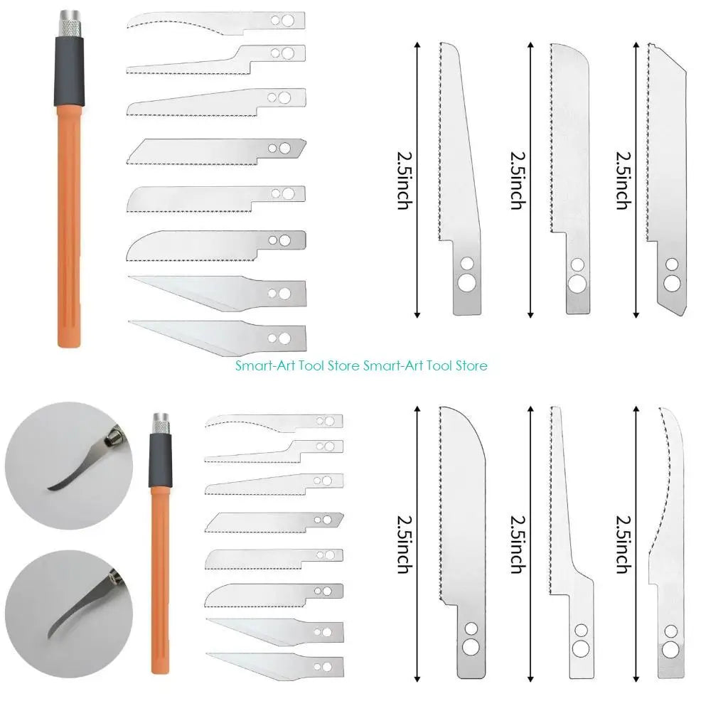 E1PB Efficient Miniature Handsaw Suitable for Wood Plastic and Metal Cutting Adjustable Diverses DIYer & Repair Tasks