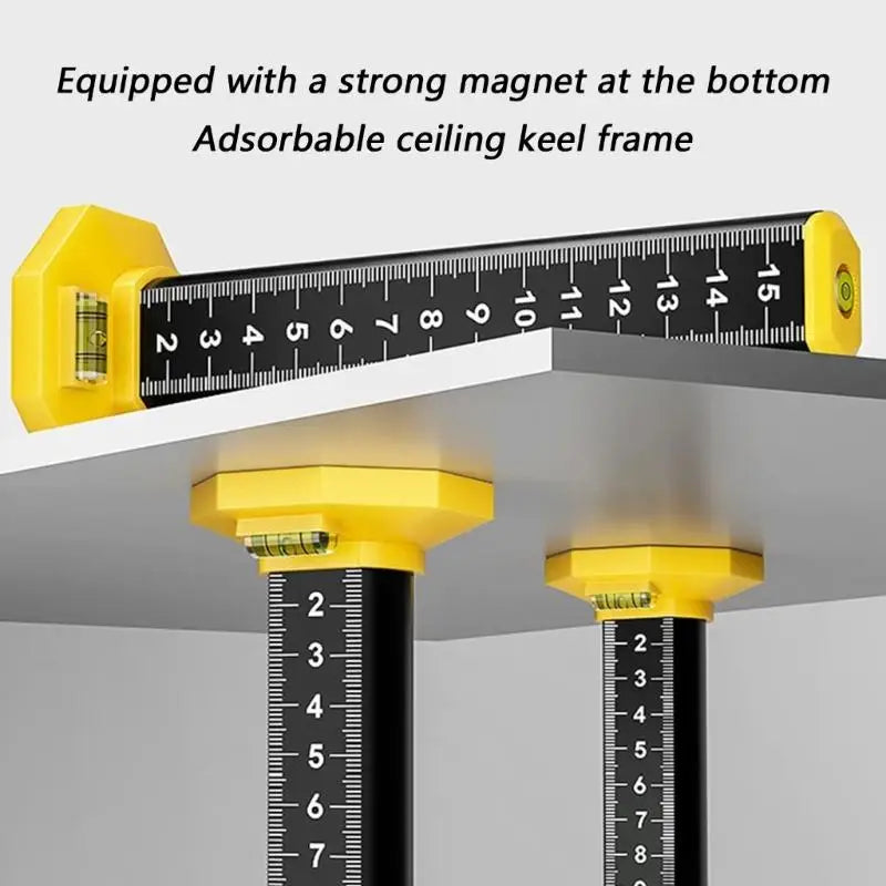 Leveling Tool Double Bubble Design And ABS Construction Tile Installation Level D2RD