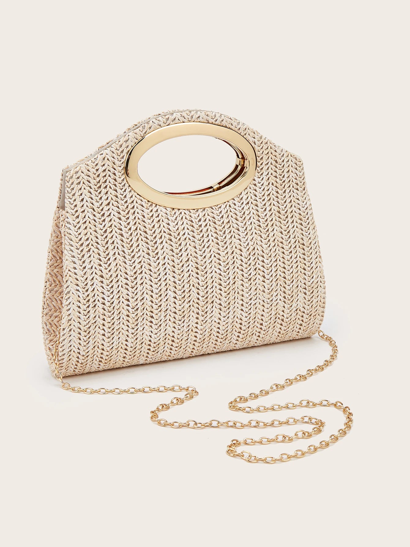 New Fashionable Woven Handbag for Women, Versatile for Holidays, Beach, Business Commuting, Casual, Simple, Beach, and Vacation Essentials