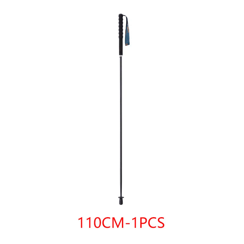 110g Ultra Light Weight Hiking Sticks Retractable Trekking Poles Folding Carbon Fiber Hiking Poles Walking Sticks Trekking Stick